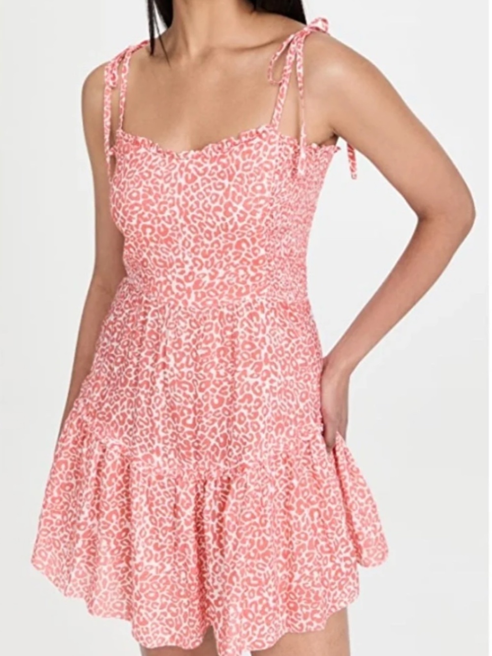 Lemlem Halima Mini Smock Dress